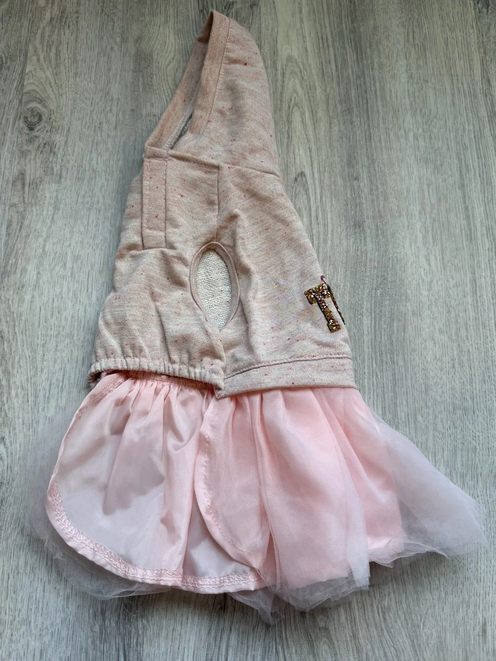 Better Together - Pink Hooded Tulle Dress for Pets/Small Puppy Dogs - size XS